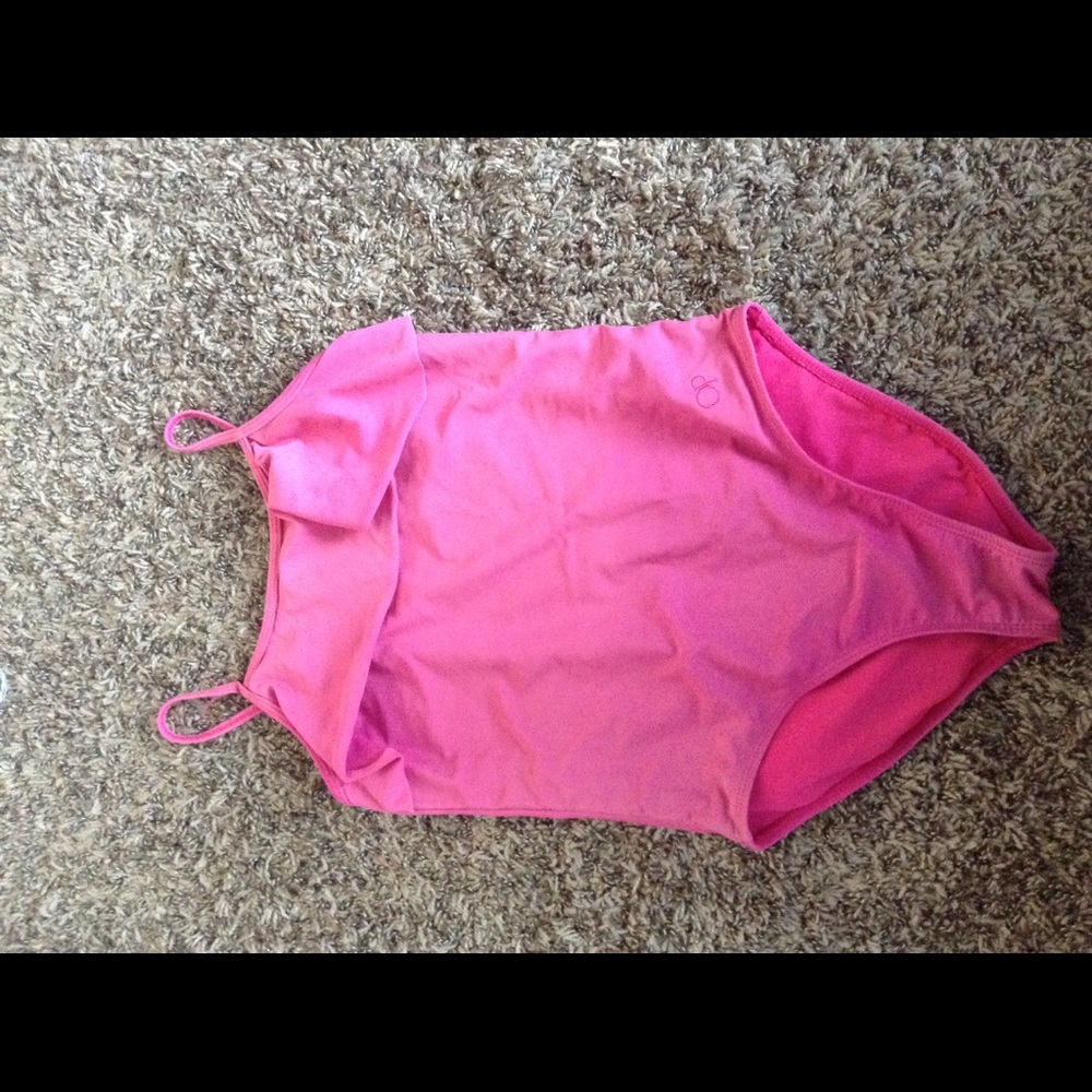 pink swimsuit